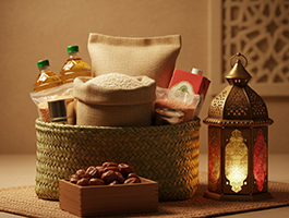 السلال الرمضانية